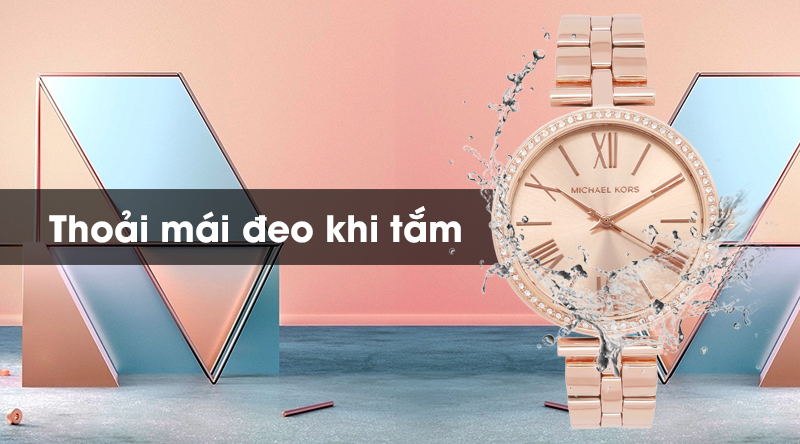 Đồng hồ nữ Michael Kors MK3904 có hệ số chống nước 5 ATM Đồng hồ nữ Michael Kors MK3904 có hệ số chống nước 5 ATM