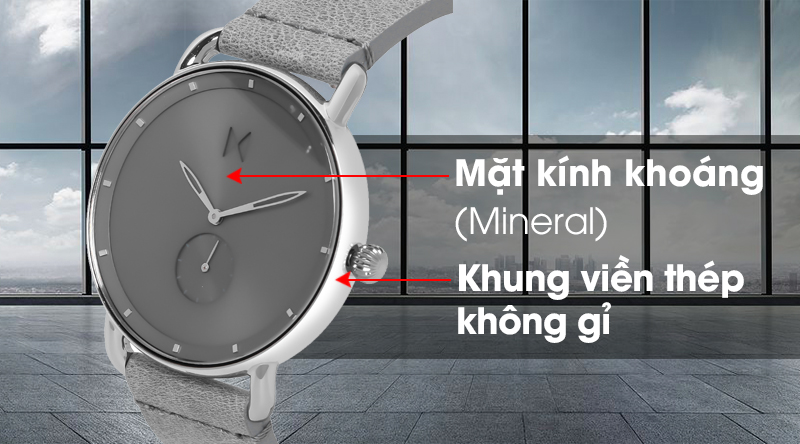 Đồng hồ Nam MVMT D-MR01-SGR có khả năng chịu lực tốt
