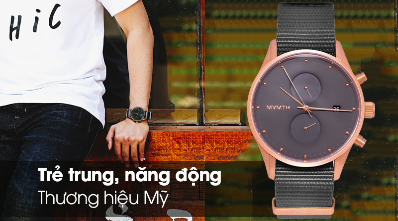 Đồng hồ Nam MVMT D-MV01-RGGR2 trẻ trung và năng động