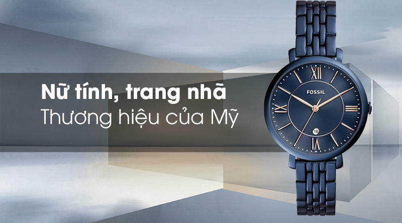 Đồng hồ Nữ Fossil ES4094 có thiết kế trang nhã Đồng hồ Nữ Fossil ES4094 có thiết kế trang nhã