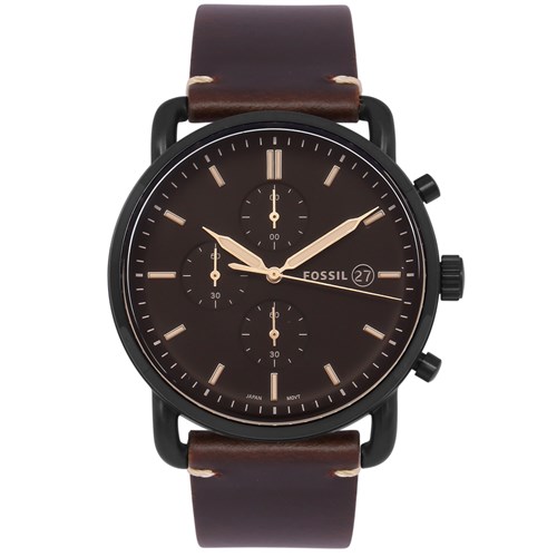 Đồng hồ FOSSIL Carlie 42 mm Nam FS5403 Màu Nâu