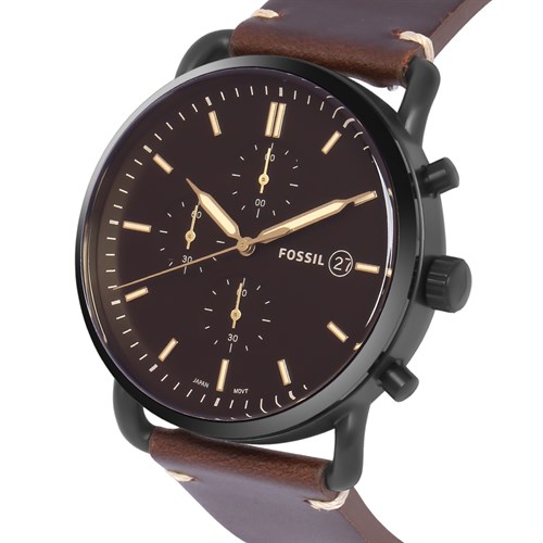 Đồng hồ FOSSIL Carlie 42 mm Nam FS5403 Màu Nâu