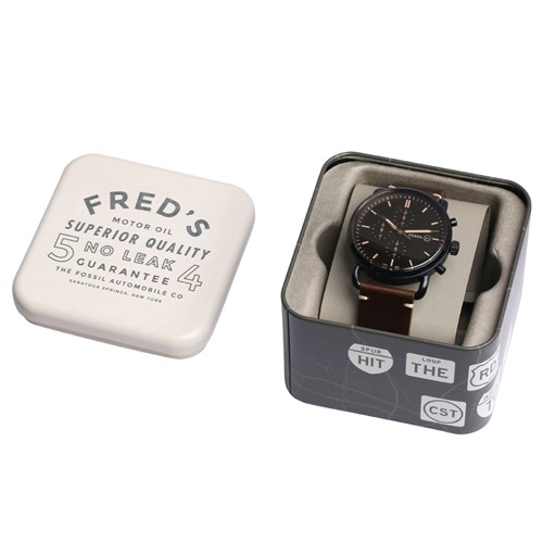 Đồng hồ FOSSIL Carlie 42 mm Nam FS5403 Màu Nâu