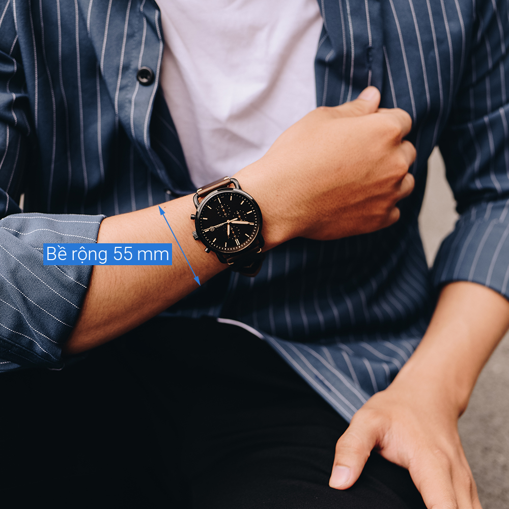 Đồng hồ FOSSIL Carlie 42 mm Nam FS5403