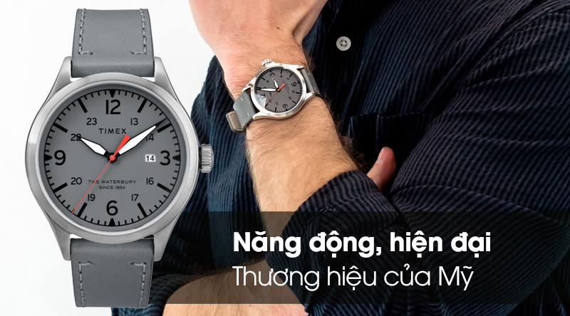 Đồng hồ nam/nữ TimeX TW2R71000 sở hữu nét hiện đại