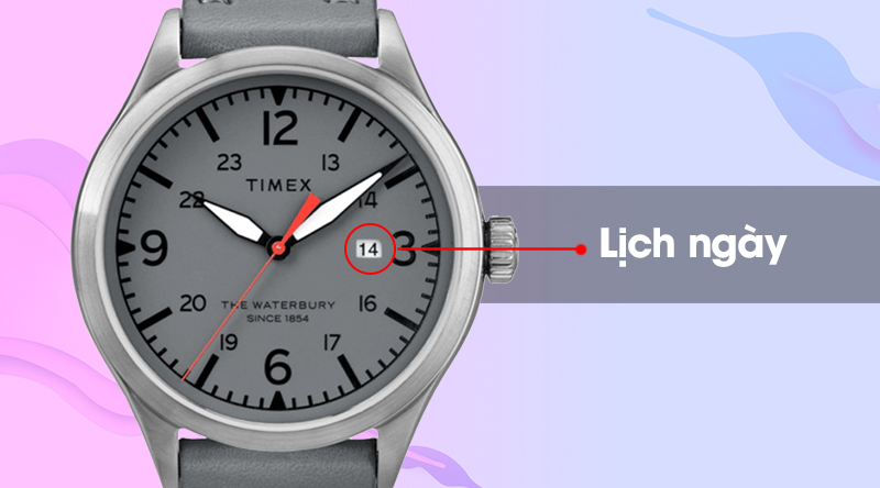 Đồng hồ nam/nữ TimeX TW2R71000 có lịch ngày tiện dụng