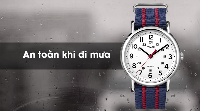 Đồng hồ nam/nữ TimeX T2N747 có hệ số chống nước 3 ATM