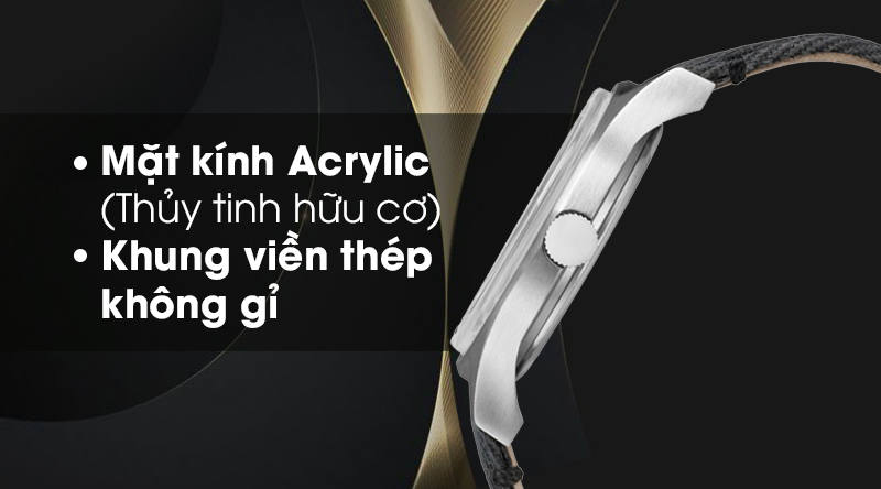 Đồng hồ nam TimeX TW2R68300 có mặt kính trong suốt, khung viền cứng cáp Đồng hồ nam TimeX TW2R68300 có mặt kính trong suốt, khung viền cứng cáp