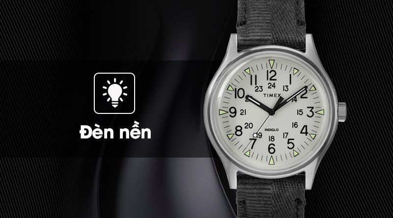 Đồng hồ nam TimeX TW2R68300 có đèn nền sáng mạnh Đồng hồ nam TimeX TW2R68300 có đèn nền sáng mạnh