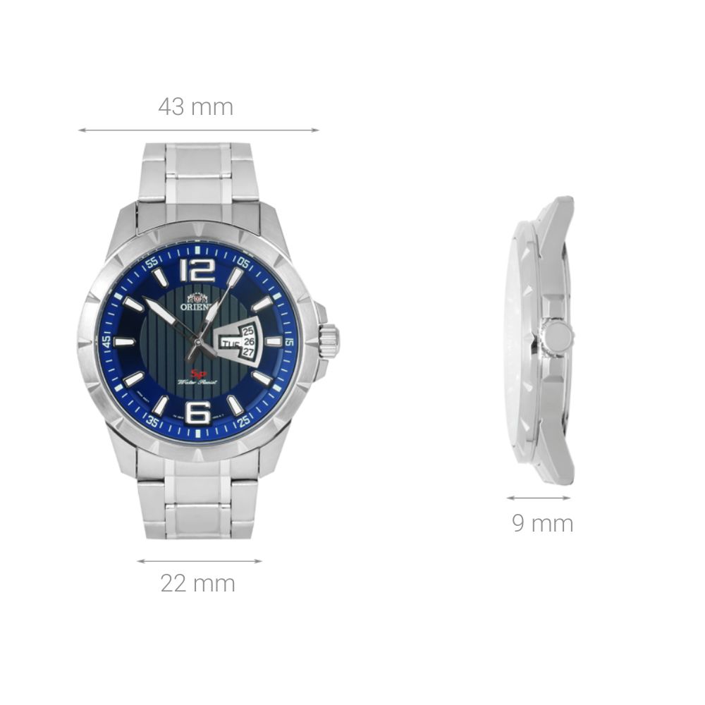 Đồng hồ ORIENT 43 mm Nam FUG1X004D9