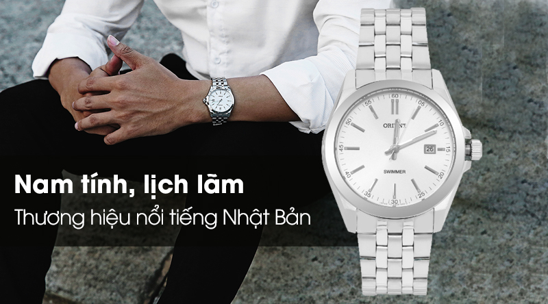 Đồng hồ Nam Orient SUND6003W0 có thiết kế sang trọng, tinh tế Đồng hồ Nam Orient SUND6003W0 có thiết kế sang trọng, tinh tế