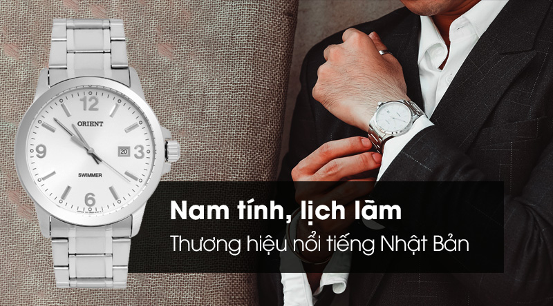 Đồng hồ Nam Orient SUNE5005W0 có thiết kế sang trọng, tinh tế Đồng hồ Nam Orient SUNE5005W0 có thiết kế sang trọng, tinh tế