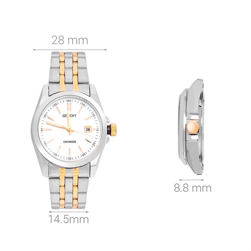 Đồng hồ ORIENT 28 mm Nữ SSZ3W001W0 Màu Bạc