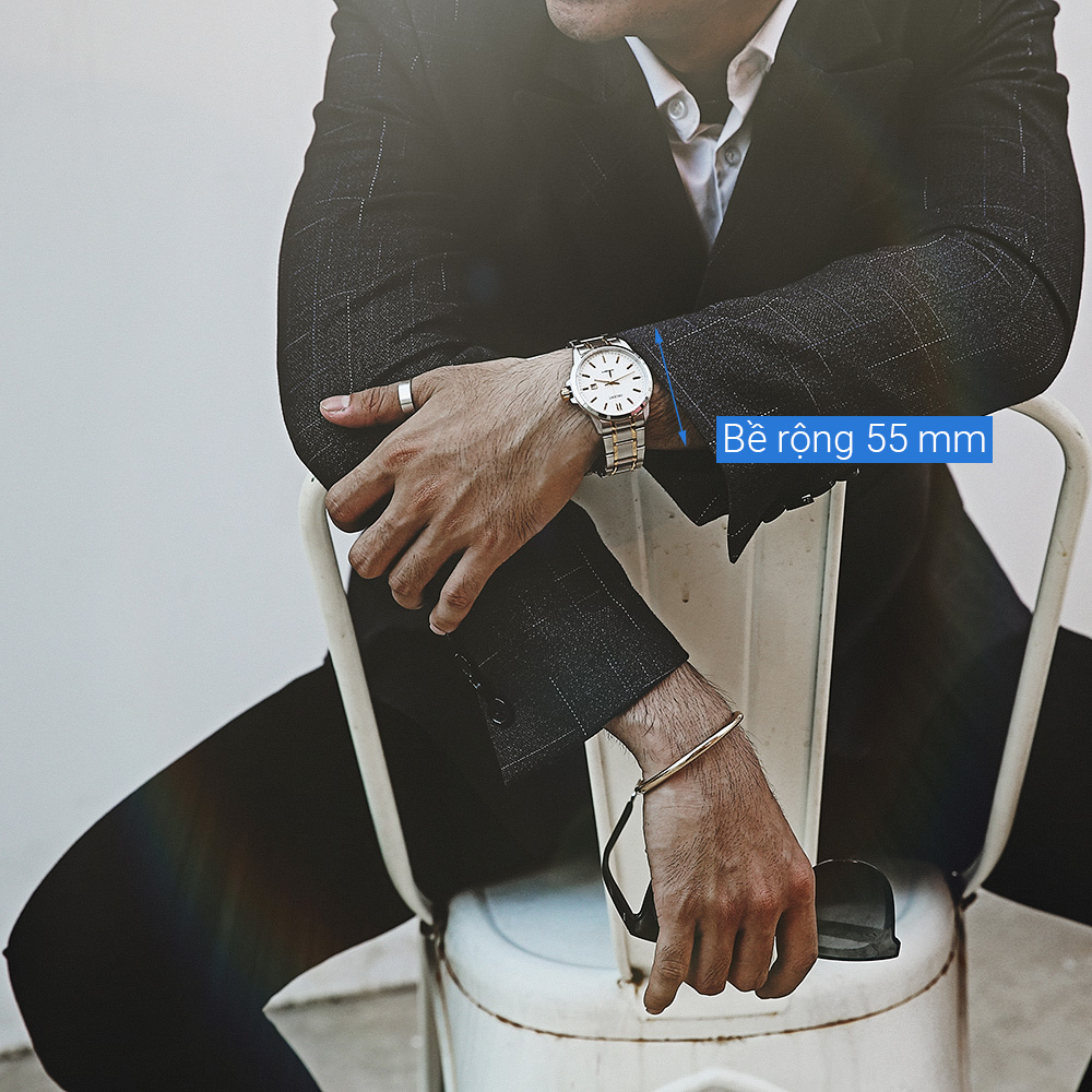 Đồng hồ ORIENT 41 mm Nam SUNE5001W0