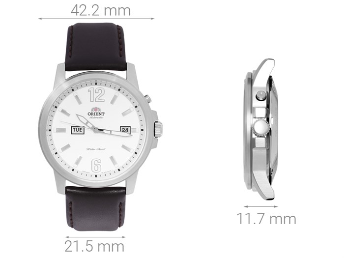 Đồng hồ Nam Orient FEM7J00AW9 - Cơ tự động Màu Đen