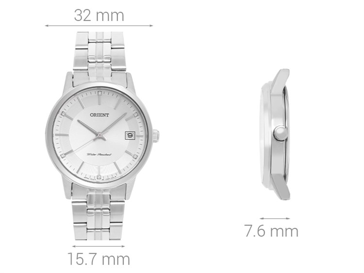 Đồng hồ ORIENT 32 mm Nữ FUNG7003W0 Màu Bạc