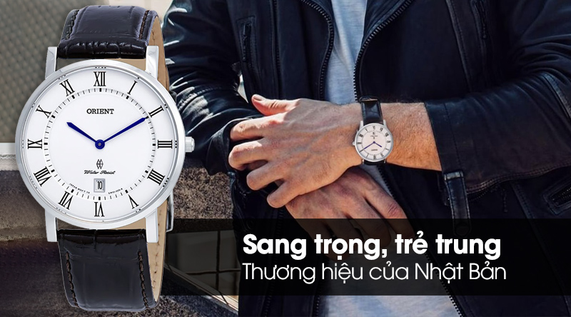 Đồng hồ nam Orient FGW0100HW0 sở hữu thiết kế sang trọng và tinh tế