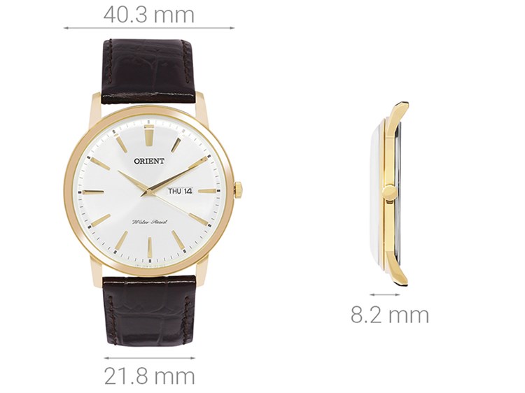 Đồng hồ ORIENT 40.3 mm Nam FUG1R001W6 Màu Nâu