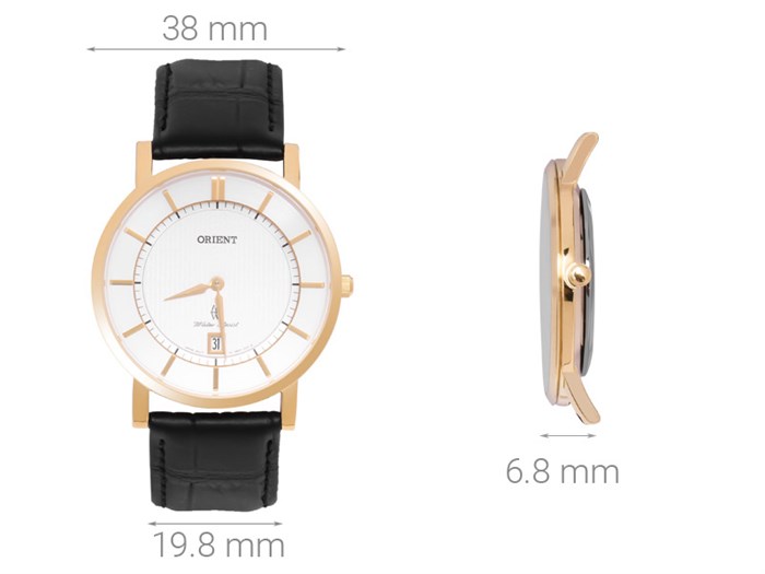 Đồng hồ ORIENT 38 mm Nam FGW01002W0 Màu Đen