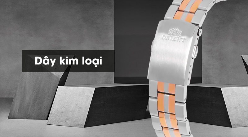 Đồng hồ Nam Orient FUNG8001W0 với dây bằng kim loại