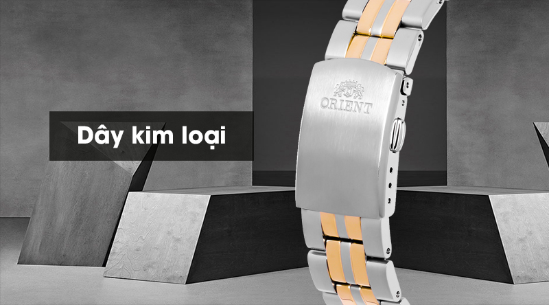 Đồng hồ Nam Orient FUNG8002W0 với dây bằng kim loại