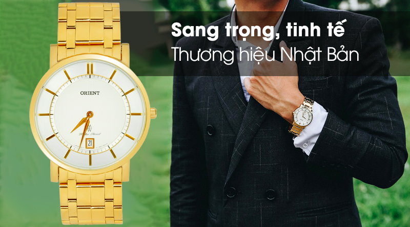 Đồng hồ Nam Orient FGW01001W0 với thiết kế thời trang và sang trọng