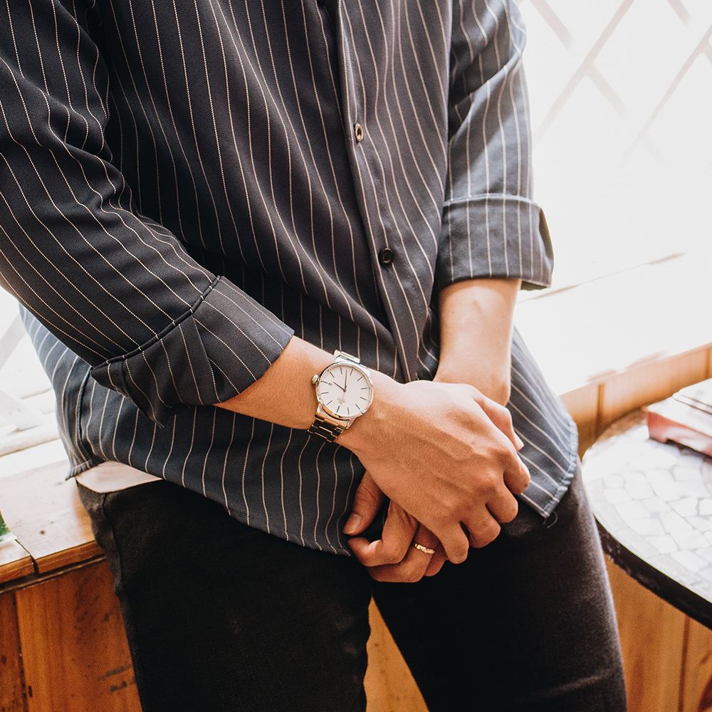 Đồng hồ ORIENT 39.5 mm Nam RA-AC0E02S10B