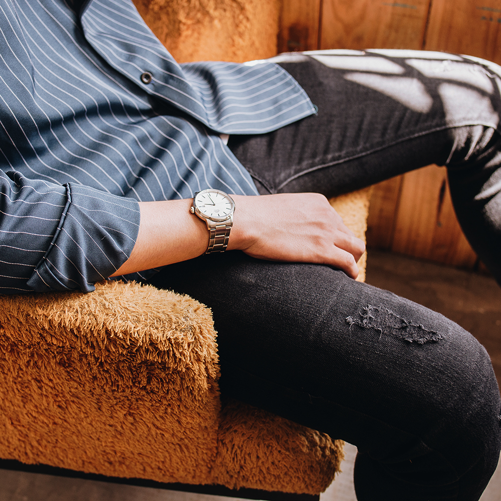 Đồng hồ ORIENT 39.5 mm Nam RA-AC0E02S10B