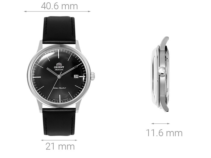 Đồng hồ ORIENT Bambino 40.6 mm Nam FAC0000DB0 Màu Đen