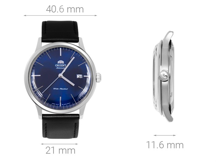 Đồng hồ ORIENT Bambino 40.6 mm Nam FAC0000DD0 Màu Đen