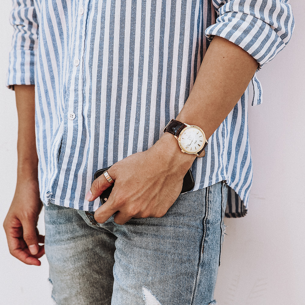 Đồng hồ ORIENT Bambino 40.8 mm Nam FAC00003W0