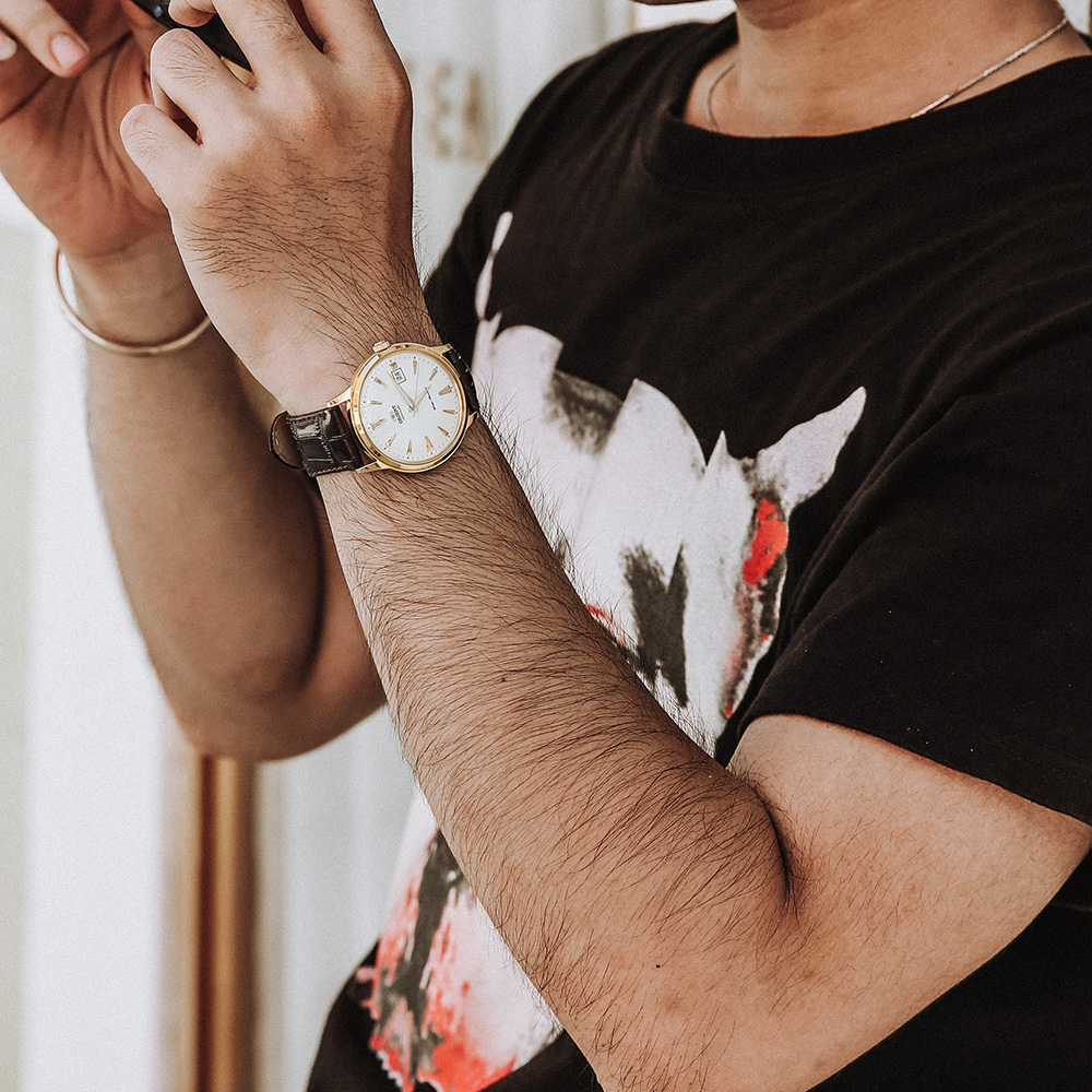 Đồng hồ ORIENT Bambino 40.8 mm Nam FAC00003W0