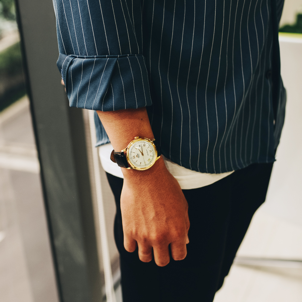 Đồng hồ ORIENT Bambino 40 mm Nam FAC00007W0