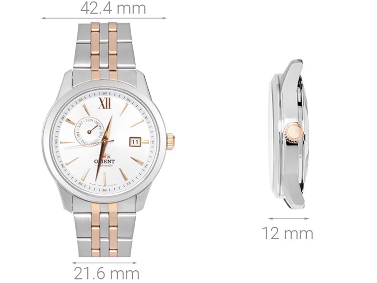 Đồng hồ ORIENT 42.4 mm Nam FAL00001W0 Màu Bạc