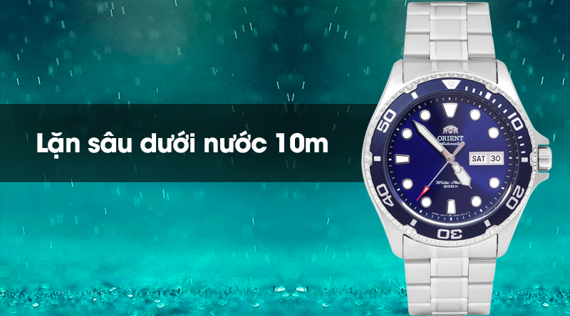 Đồng hồ nam Orient FAA02005D9 - Cơ tự động có hệ số chống nước 20 ATM