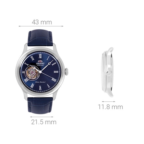 Đồng hồ ORIENT Bambino 43 mm Nam FAG00004D0 Màu Xanh Dương