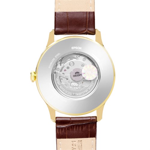 Đồng hồ ORIENT Bambino 40 mm Nam RA-AG0003S10B Màu Nâu
