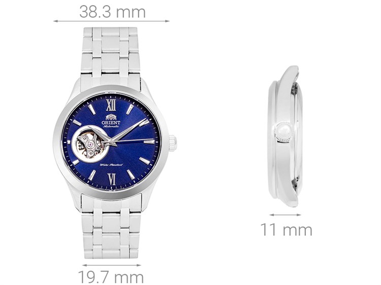 Đồng hồ ORIENT 38.3 mm Nam FAG03001D0 Màu Bạc