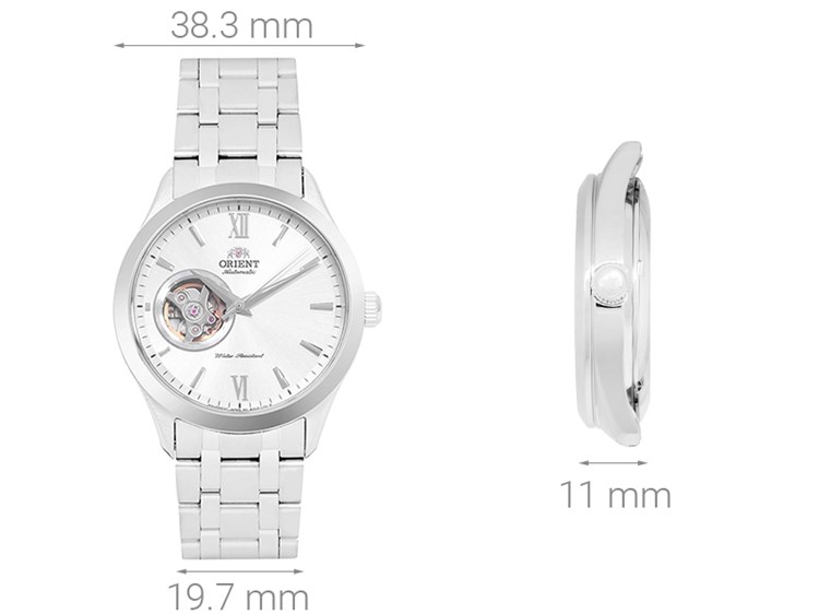 Đồng hồ ORIENT 38.3 mm Nam FAG03001W0 Màu Bạc