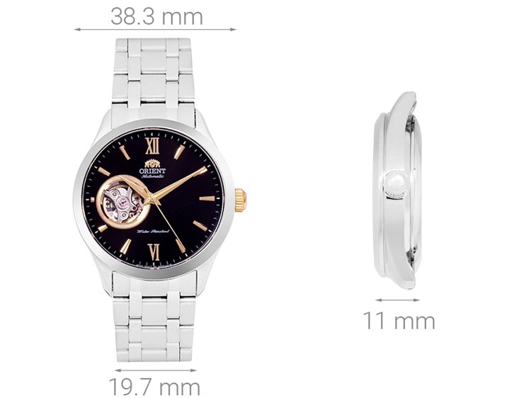 Đồng hồ ORIENT 38.3 mm Nam FAG03002B0 Màu Bạc