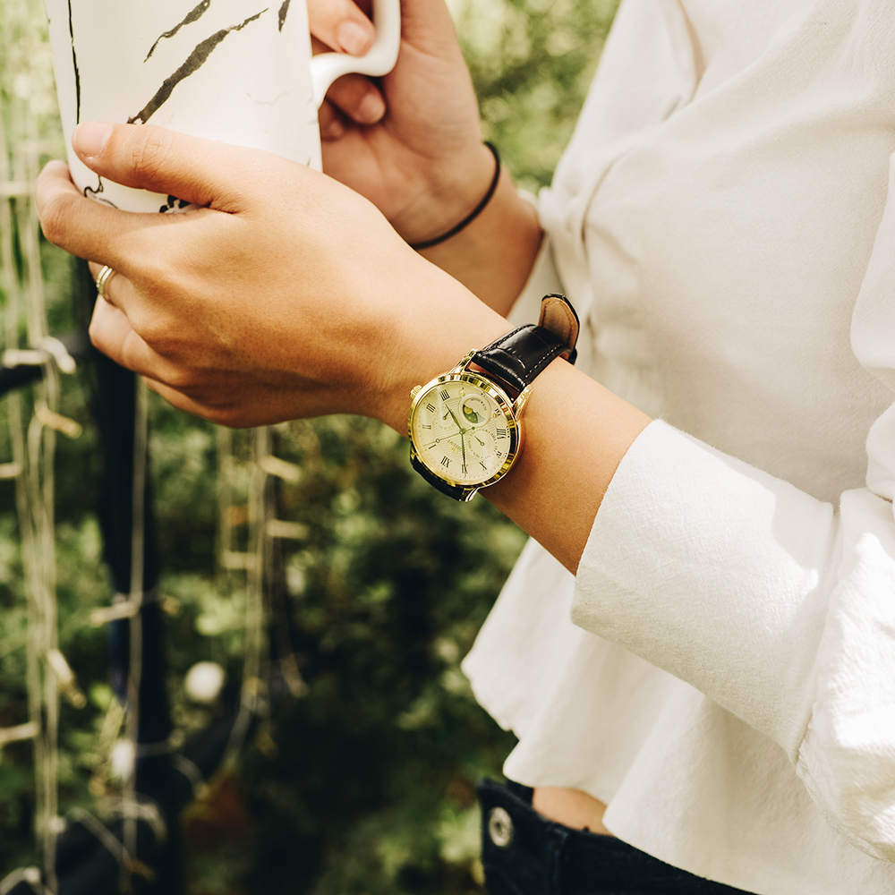 Đồng hồ ORIENT Sun & Moon 33.3 mm Nữ RA-KA0003S00B