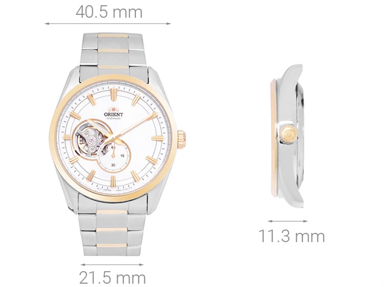 Đồng hồ ORIENT 40.5 mm Nam RA-AR0001S10B Màu Bạc