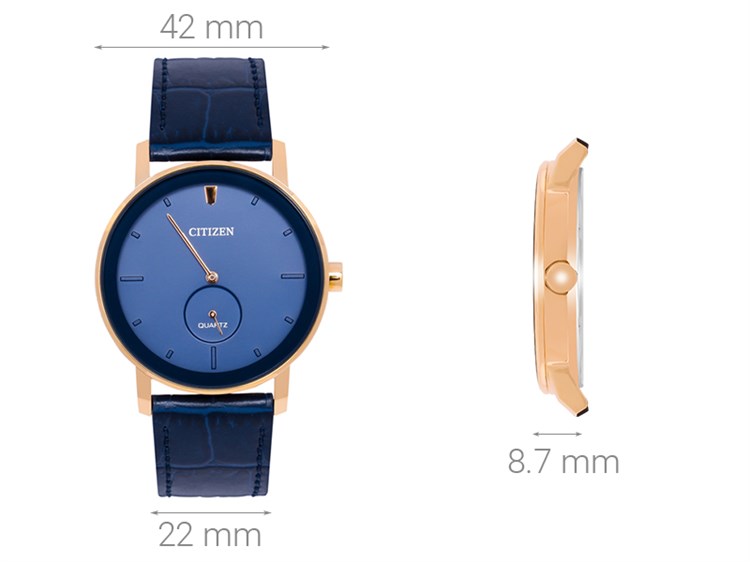 Đồng hồ CITIZEN 42 mm Nam BE9183-03L Màu Xanh Dương