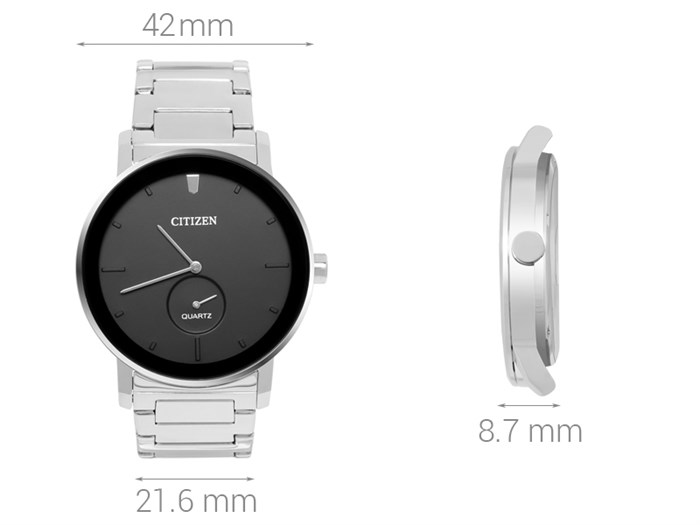 Đồng hồ Nam Citizen BE9180-52E Màu Bạc