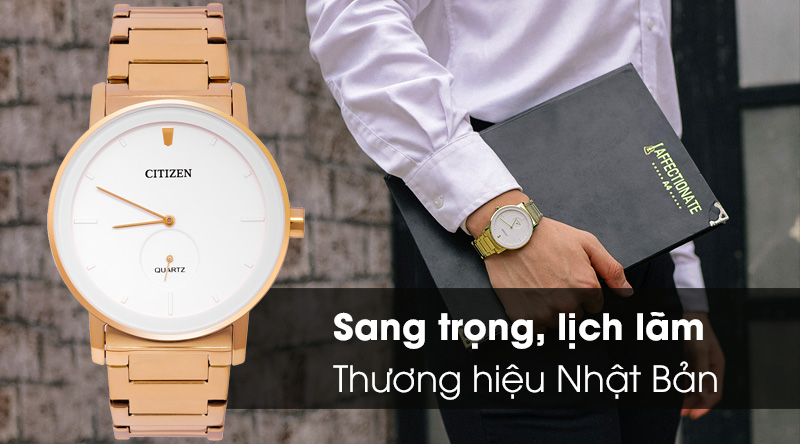 Đồng hồ Nam Citizen BE9182-57A có thiết kế tinh tế Đồng hồ Nam Citizen BE9182-57A có thiết kế tinh tế