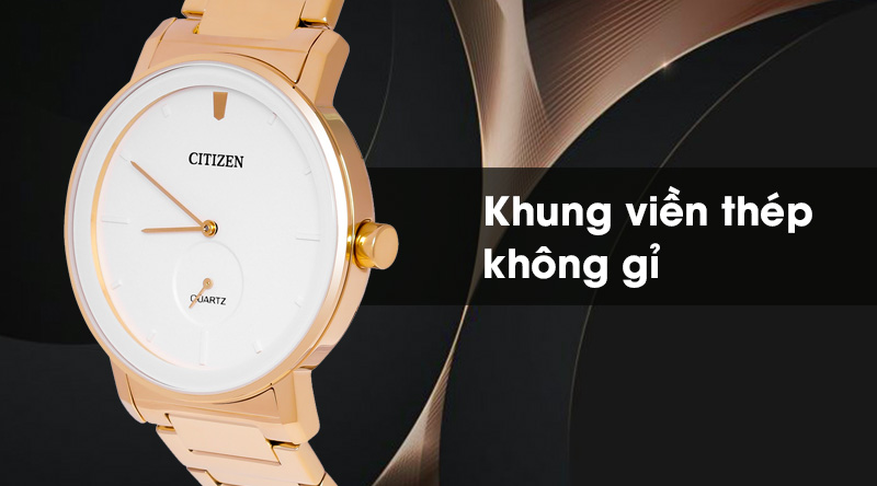 Đồng hồ Nam Citizen BE9182-57A có khung thép không gỉ Đồng hồ Nam Citizen BE9182-57A có khung thép không gỉ