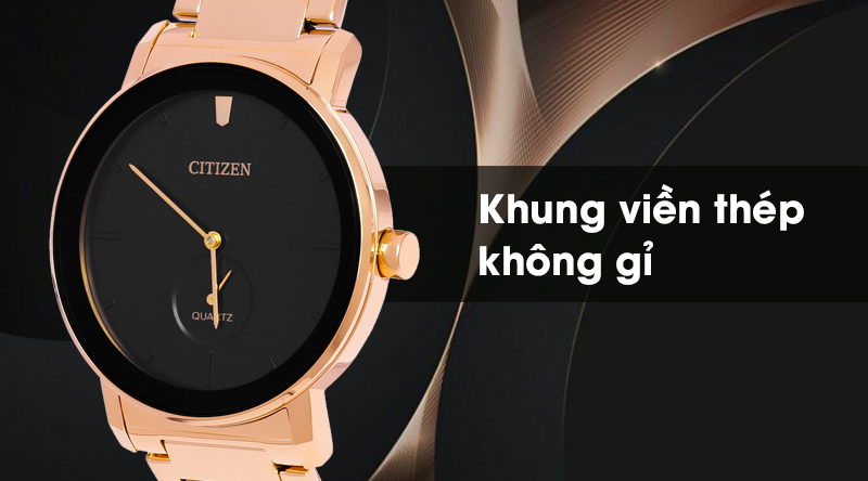 Đồng hồ Nam Citizen BE9182-57E có khung thép không gỉ