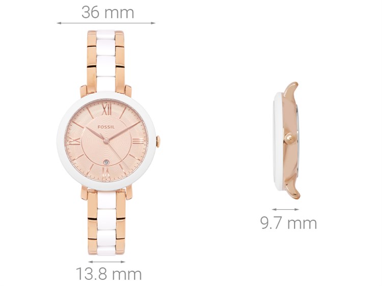 Đồng hồ Nữ Fossil ES4588 Màu Vàng Hồng