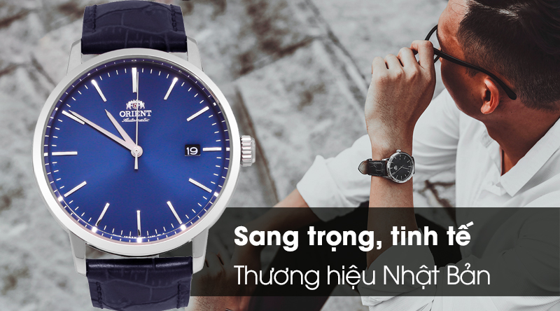 Đồng hồ Nam Orient RA-AC0E04L10B - Nam - Cơ tự động có thiết kế thời thượng Đồng hồ Nam Orient RA-AC0E04L10B - Nam - Cơ tự động thiết kế thời thượng