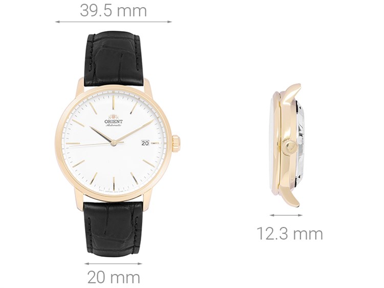 Đồng hồ ORIENT 39.5 mm Nam RA-AC0E03S10B Màu Đen